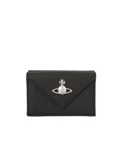 Vivienne Westwood Trifold Wallet In White