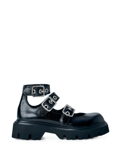 Vivienne Westwood Triple Buckle-fastening Shoes In Multi