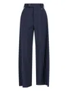 Vivienne Westwood Lauren Wide-leg Tailored Trousers In Blue