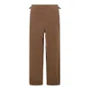 Vivienne Westwood Brown Linen Bertram Tailored Pants In Brown