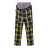 Vivienne Westwood Navy And Yellow Wool Pants In Blue