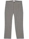 Vivienne Westwood Prince-of-wales-check Cropped Trousers In Prince Of Wales