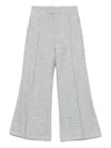 Vivienne Westwood Cropped Wide Trousers In Red