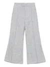Vivienne Westwood Cropped Wide Trousers In Red