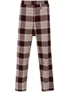 Vivienne Westwood M Cropped Cruise Trousers In Red