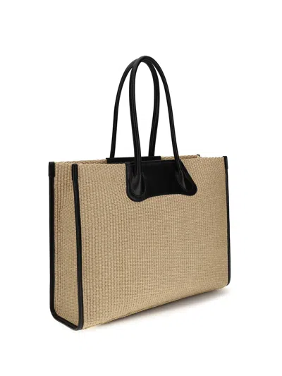 Vivienne Westwood Troy Tote Bag In Beige