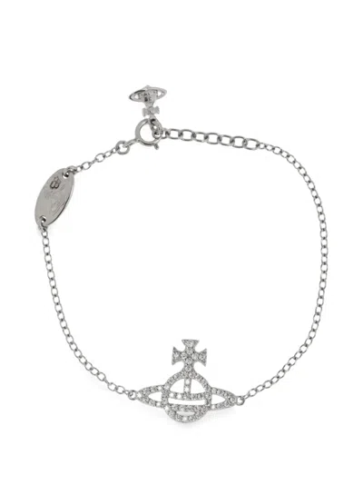 Vivienne Westwood Trudy Bracelet In Silver