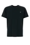 Vivienne Westwood T-shirt In Cotone Nero Uomo In Black