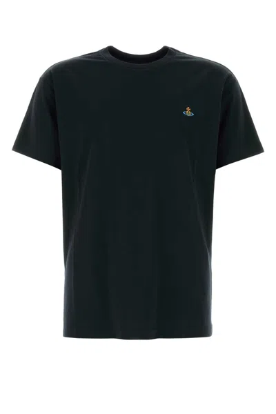 VIVIENNE WESTWOOD VIVIENNE WESTWOOD TSHIRT CON RICAMO ORB