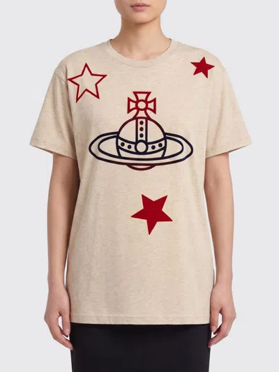 Vivienne Westwood T-shirt Woman  In Neutral