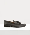 Vivienne Westwood Tuesday Loafer Washed/oiled Leather Anthracite 11-45 Men In Anthracite