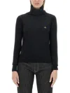 Vivienne Westwood Bea Short Sleeve Sweater In Black