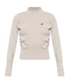 Vivienne Westwood Turtleneck Pullover Sweater In Neutral