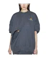 Vivienne Westwood Twisted Dolly T-shirt In Gray