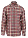 Vivienne Westwood Two Button Krall Shirt Linen Check Shirting 56 Men In Multicolor