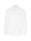 Vivienne Westwood Shirt With Subtle Orb Embroidery And Tailored Fit