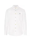 Vivienne Westwood Shirt With Subtle Orb Embroidery And Tailored Fit