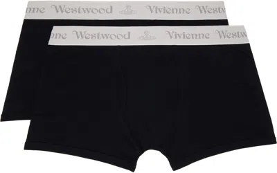 Vivienne Westwood Two-pack Black Band Boxer Briefs