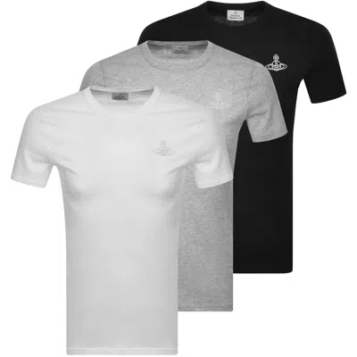 Vivienne Westwood Underwear 3 Pack T Shirts In Multi