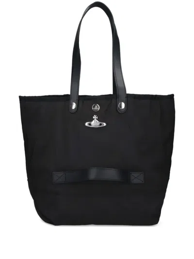 VIVIENNE WESTWOOD UTILITY MEDIUM TOTE BAG