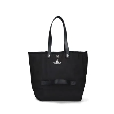 VIVIENNE WESTWOOD VIVIENNE WESTWOOD UTILITY MEDIUM TOTE BAG