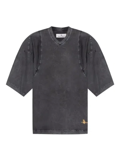 VIVIENNE WESTWOOD V-NECK T-SHIRT