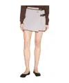Vivienne Westwood Mens Pigeon Grey Valentina Logo-embroidery Cotton And Wool-blend Knit Kilt In Nude