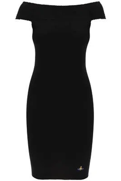 Pre-owned Vivienne Westwood 'valentina' Knit Dress S In Black