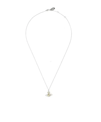 Vivienne Westwood Valentina Necklace In Silver