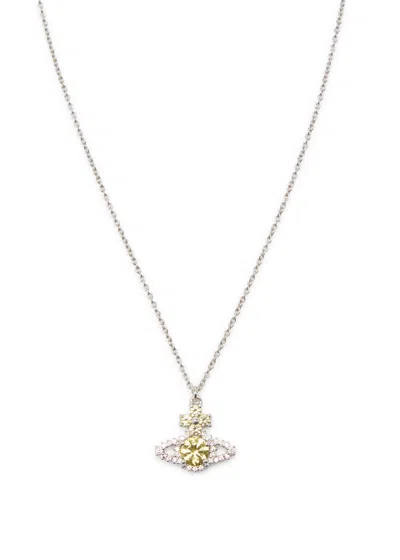 Vivienne Westwood Valentina Orb-embellished Necklace In Gold