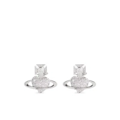 Vivienne Westwood Valentine's Agnatha Orb-embellished Earrings In Pattern