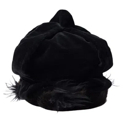 Pre-owned Vivienne Westwood Velvet 'harris Tweed' Collection, Autumn-winter 1987-88 In Black