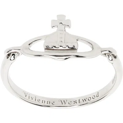 Vivienne Westwood Vendome Ring In Metallic