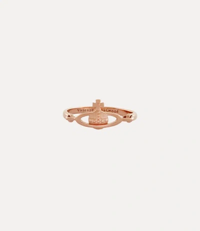 Vivienne Westwood Vendome Ring Pink Gold Silver Unisex