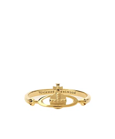 Vivienne Westwood Vendome Ring In Yellow