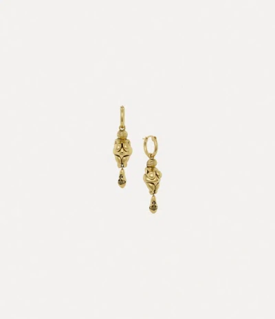 Vivienne Westwood Venus Small Earrings Antique-gold Antique-gold Women