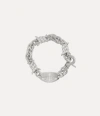 Vivienne Westwood Verena Chain Bracelet Silver Cubic Zirconia Women