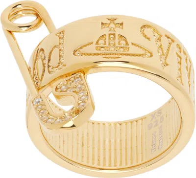 Vivienne Westwood Vernon Ring In Gold