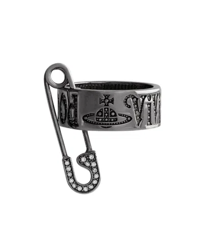 Vivienne Westwood Vernon Ring In Gray