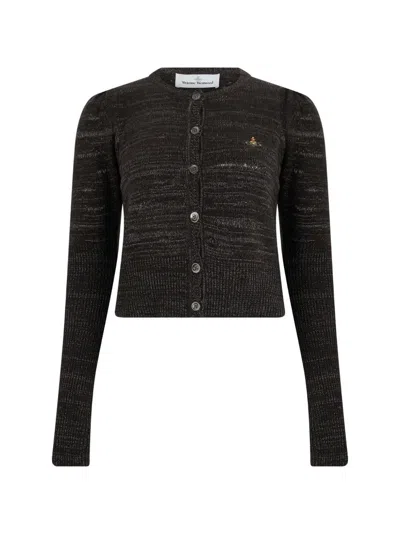 Vivienne Westwood Veronica Cardigan In Brown