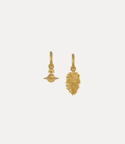 Vivienne Westwood Veronica Earrings Gold Silver Women