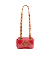 Vivienne Westwood Vinnie Flip Shoulder Bag In Red