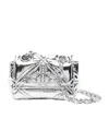 Vivienne Westwood Vinnie Quilted Mini Bag In Silver