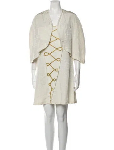 Pre-owned Vivienne Westwood Vintage 1986 Dress Set In Neutral