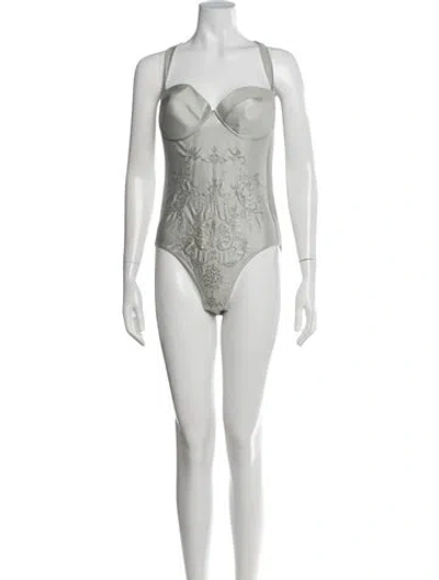 Pre-owned Vivienne Westwood Vintage 1993 Bodysuit In Grey