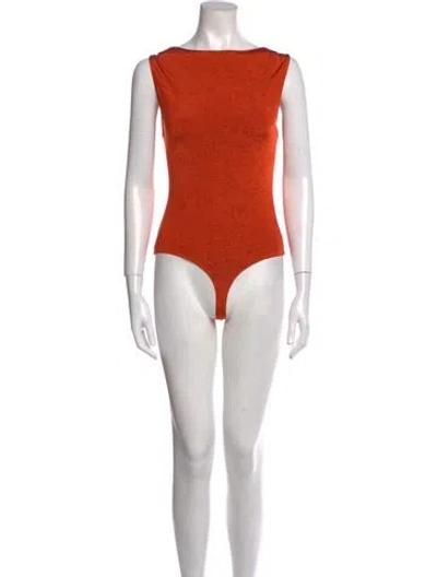 Pre-owned Vivienne Westwood Vintage 2004 Bodysuit In Orange