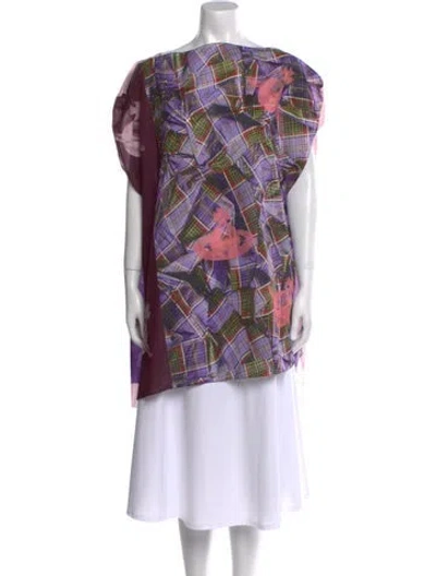 Pre-owned Vivienne Westwood Vintage 2025 Tunic W/ Tags In Purple