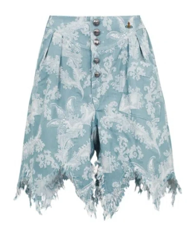 Vivienne Westwood Vintage Romario Shorts In Blue