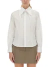 Vivienne Westwood Violin Tuxedo Shirt White In White