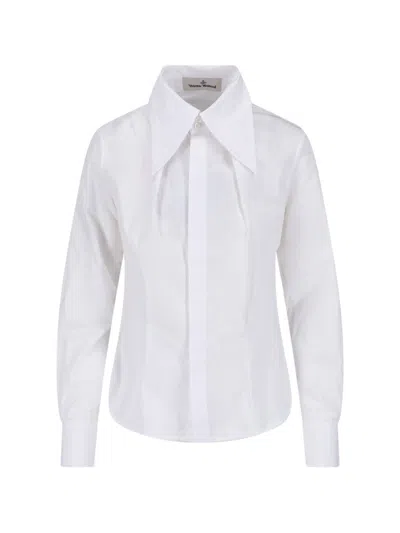 Vivienne Westwood Violin Tuxedo Shirt White